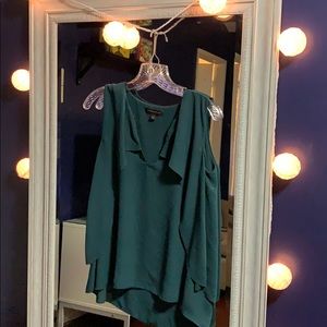 Dark green Banana Republic top